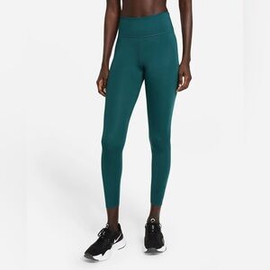 Nike One Luxe Women’s Mid Rise 7/8 Leggings Size S Color Teal
